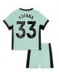 Otroški Nogometna dresi replika Chelsea Wesley Fofana #33 Tretji 2023-24 Kratek rokav (+ hlače)